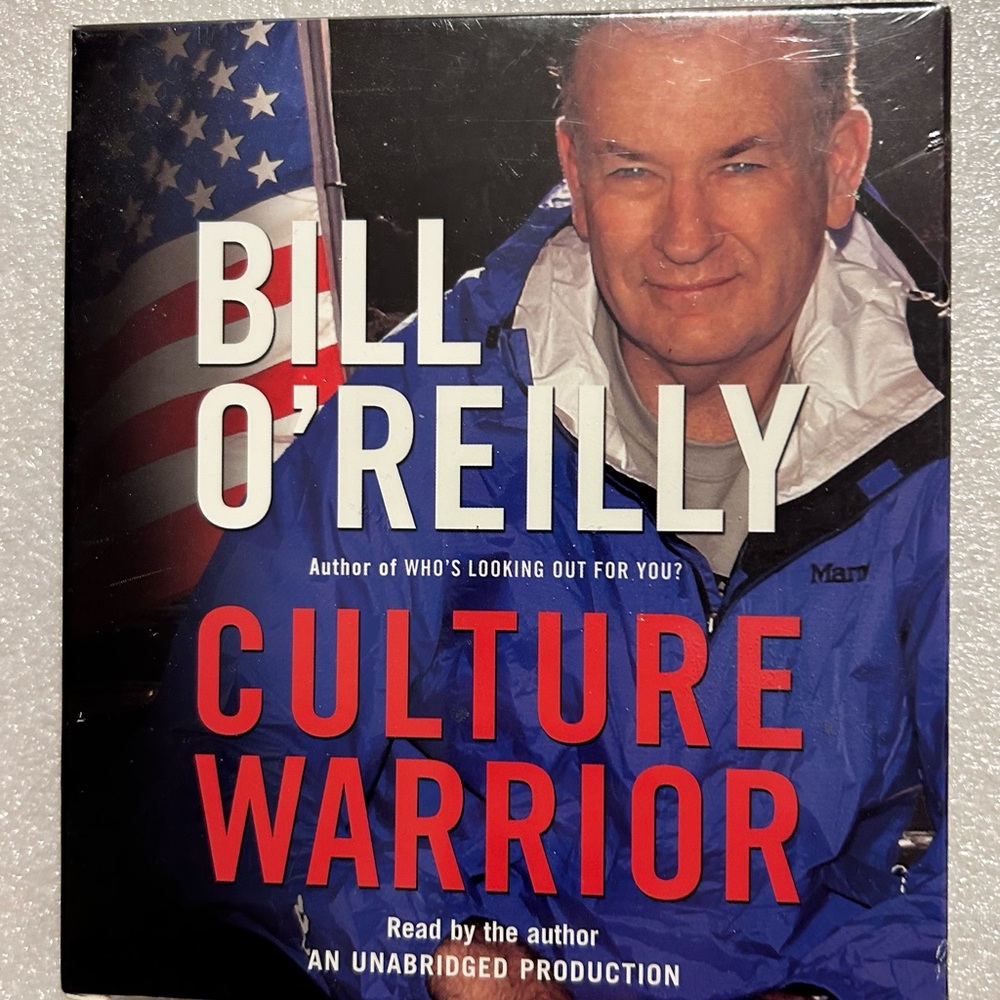Culture Warrior by Bill O'Reilly - Black and Blue Audio CD